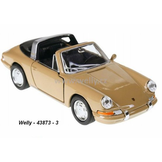 Welly 1:34-39 Porsche 911 Targa (yellow) - code Welly 43873
