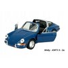 Welly 1:34-39 Porsche 911 Targa (blue) - code Welly 43873 S, modely aut