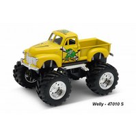 Welly 1:34-39 BIG WHEELS Chevrolet 3100 Pick Up 1953 (yellow) - Welly code 47010 S
