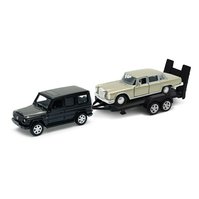 Welly 1:34-39 Trailer set M-B G-Class +M-B 300 SL - code Welly 43689F-2TB(A)