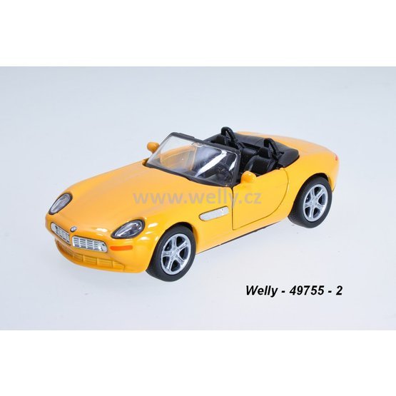 Welly 1:34-39 BMW Z8 (yellow) - code Welly 49755, modely aut