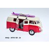 Welly 1:34-39 Volkswagen 1963 T1 Bus Surf (red) - code Welly 49764SB, modely