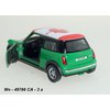 Mini Cooper (Canada green) - code Welly 49766CA, modely aut
