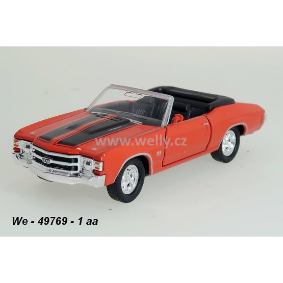 Welly 1:34-39 Chevrolet ´71 Chevelle SS 454 (red) - code Welly 49769, modely aut
