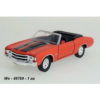 Welly 1:34-39 Chevrolet ´71 Chevelle SS 454 (orange) - code Welly 49769, modely aut