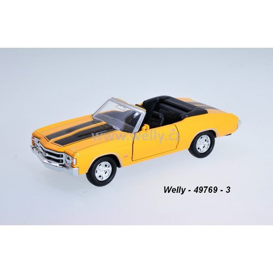Welly 1:34-39 Chevrolet ´71 Chevelle SS 454 (yellow) - code Welly 49769