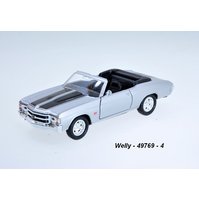 Welly 1:34-39 Chevrolet ´71 Chevelle SS 454 (silver) - code Welly 49769, modely aut