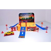 Welly City playset Garage 1:60-64 - Porsche 911 Carrera 4S - code Welly 52392