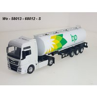 Welly 1:64 MAN TGX XXL Tanker BP (white) - code Welly 68012S, modely aut