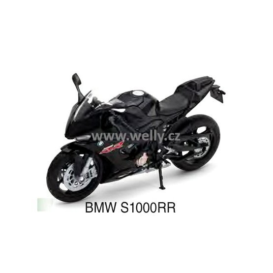Welly 1:12 BMW S1000RR (white), code Welly 62207S, modely motocyklů