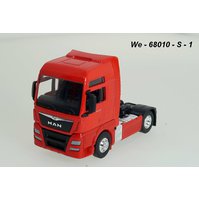 Welly 1:64 MAN TGX XXL Hauler 4x2 (red) - code Welly 68010S, modely aut