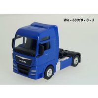 Welly 1:64 MAN TGX XXL Hauler 4x2 (blue) - code Welly 68010S, modely aut