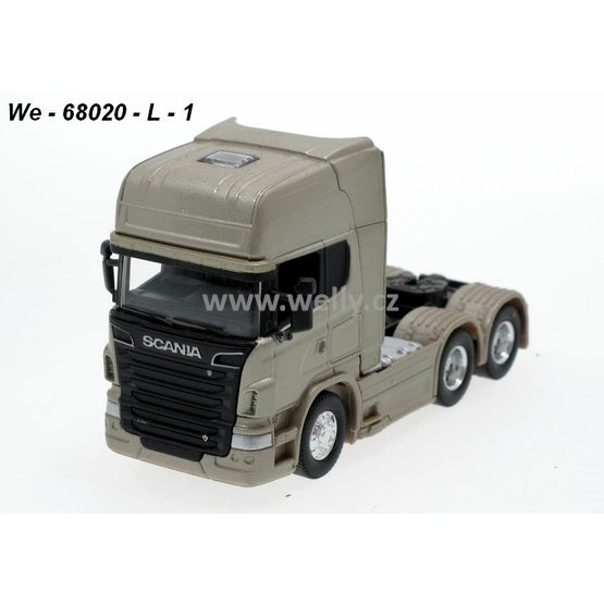 Welly 1:64 Scania V8 R730 Hauler 6x4 (gold) - code Welly 68020L, modely aut