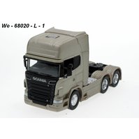 Welly 1:64 Scania V8 R730 Hauler 6x4 (l.gold) - code Welly 68020L, modely aut