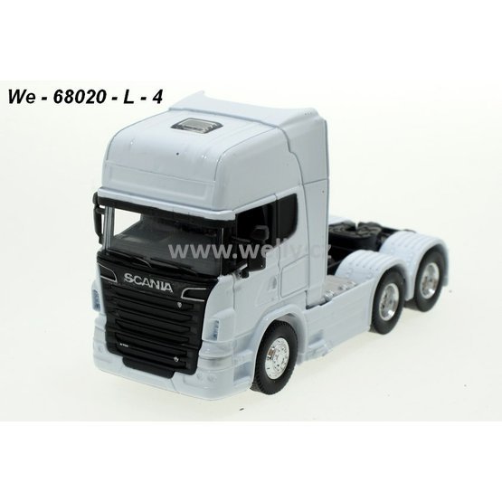 Welly 1:64 Scania V8 R730 Hauler 6x4 (white) - code Welly 68020L, modely aut