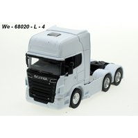 Welly 1:64 Scania V8 R730 Hauler 6x4 (white) - code Welly 68020L, modely aut