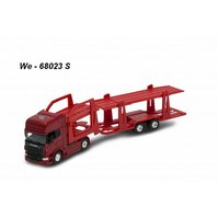 Welly 1:64 Scania V8 R730 Car Carrier (red) - code Welly 68023S, modely aut