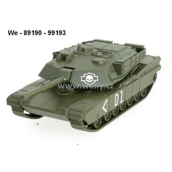 Welly 4,5" tank - code Welly 99193 GW, modely aut