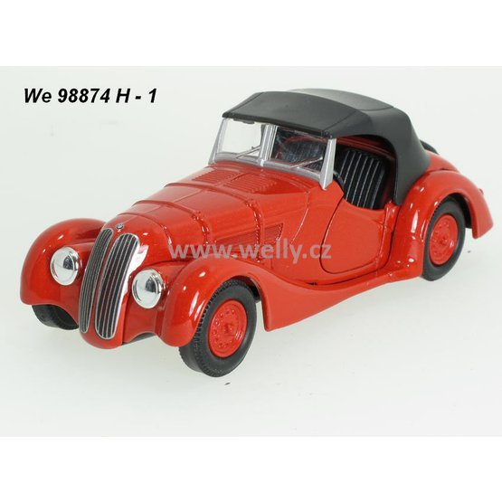 Welly 1:34-39 BMW 328 (silver/blue) - code Welly 98874H, modely aut