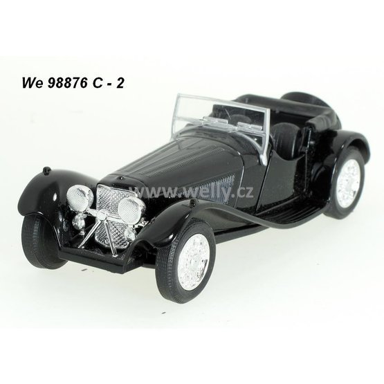 Welly 1:34-39 Jaguar SS 100 (black) - code Welly 98876C, modely aut