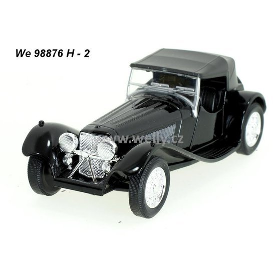 Welly 1:34-39 Jaguar SS 100 (black) - code Welly 98876H, modely aut