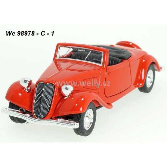 Welly 1:34-39 Citroen 11B Traction 1939 (red) - code Welly 98878C, modely aut