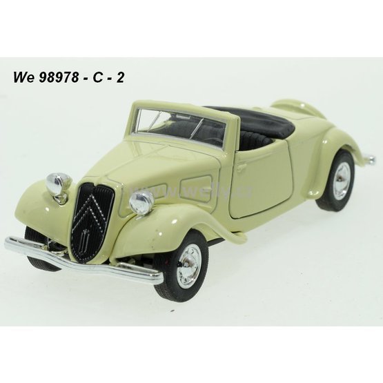 Welly 1:34-39 Citroen 11B Traction 1939 (cream) - code Welly 98878C, modely aut